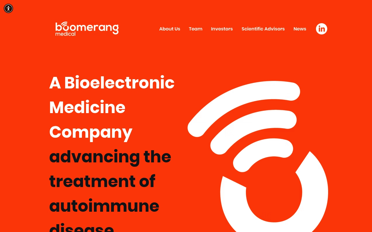 Boomerang Medical website