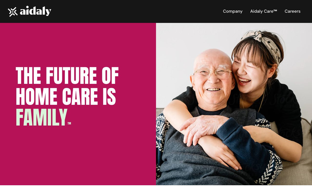 Aidaly website