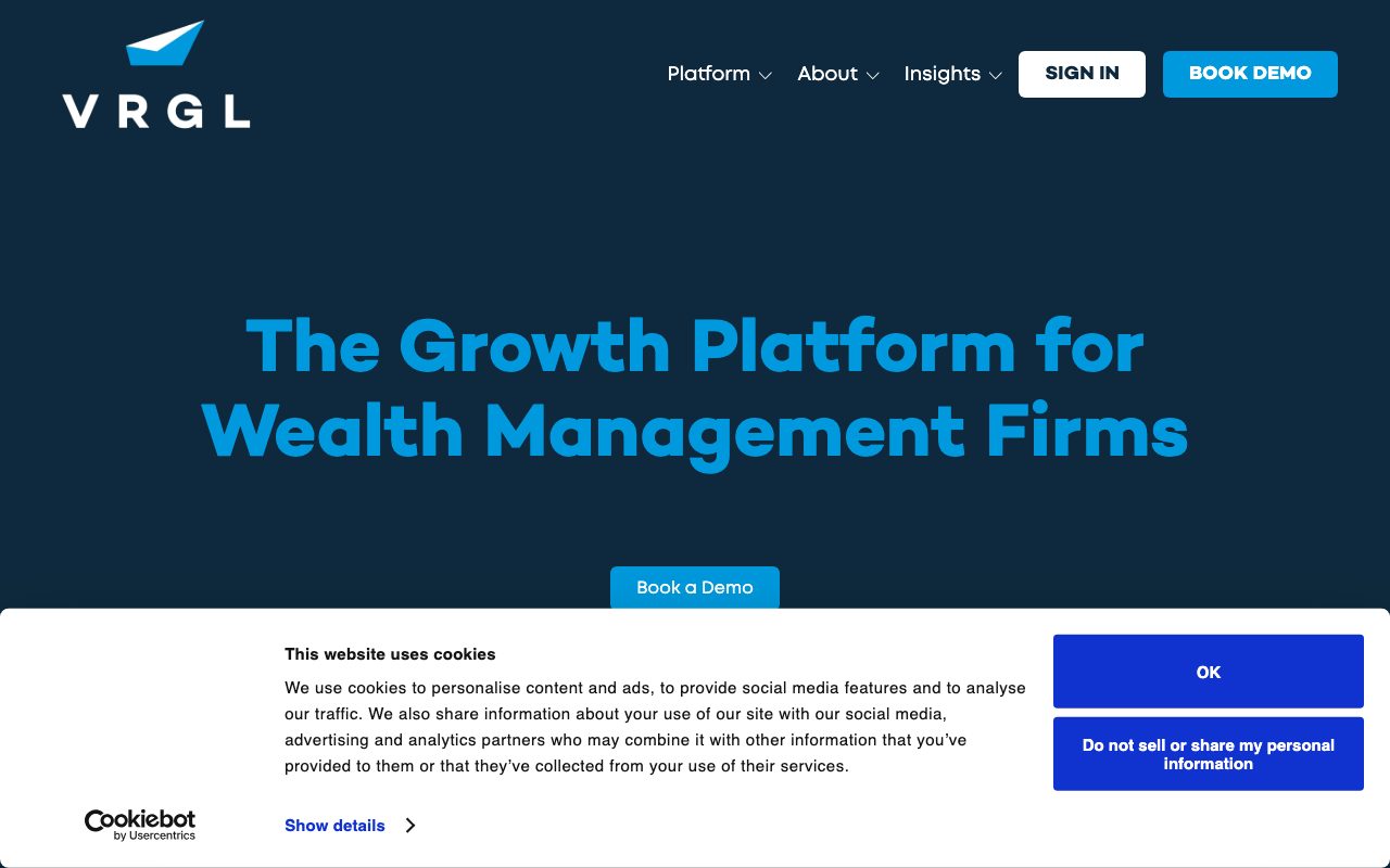 VRGL website
