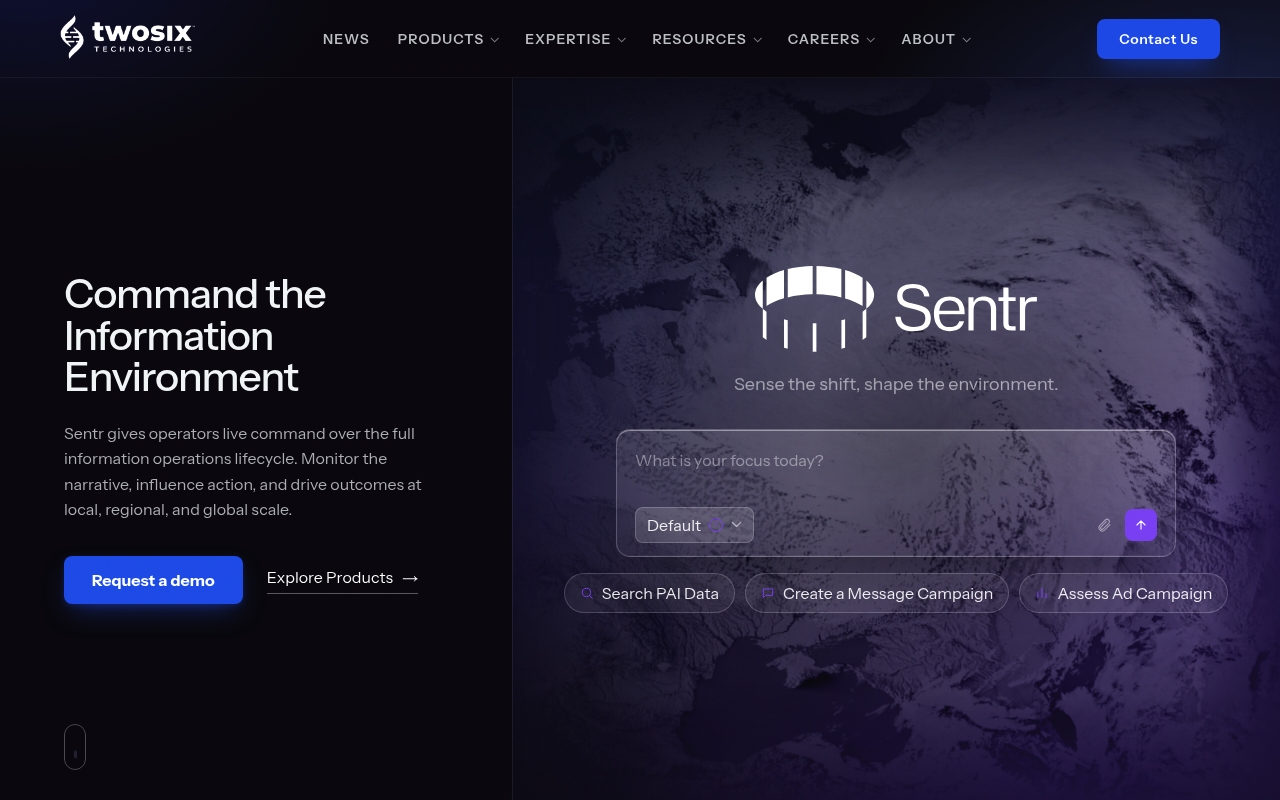 Two Six Technologies website