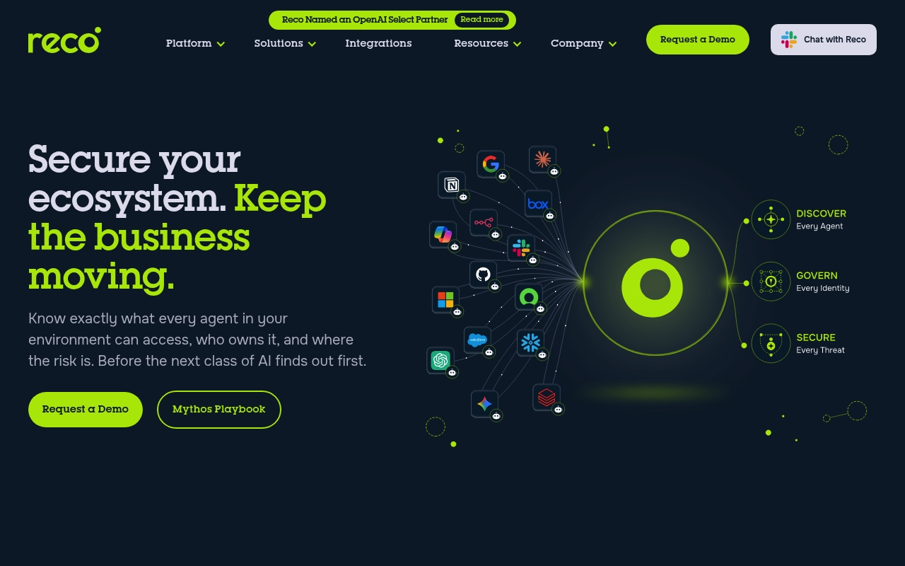 Reco website