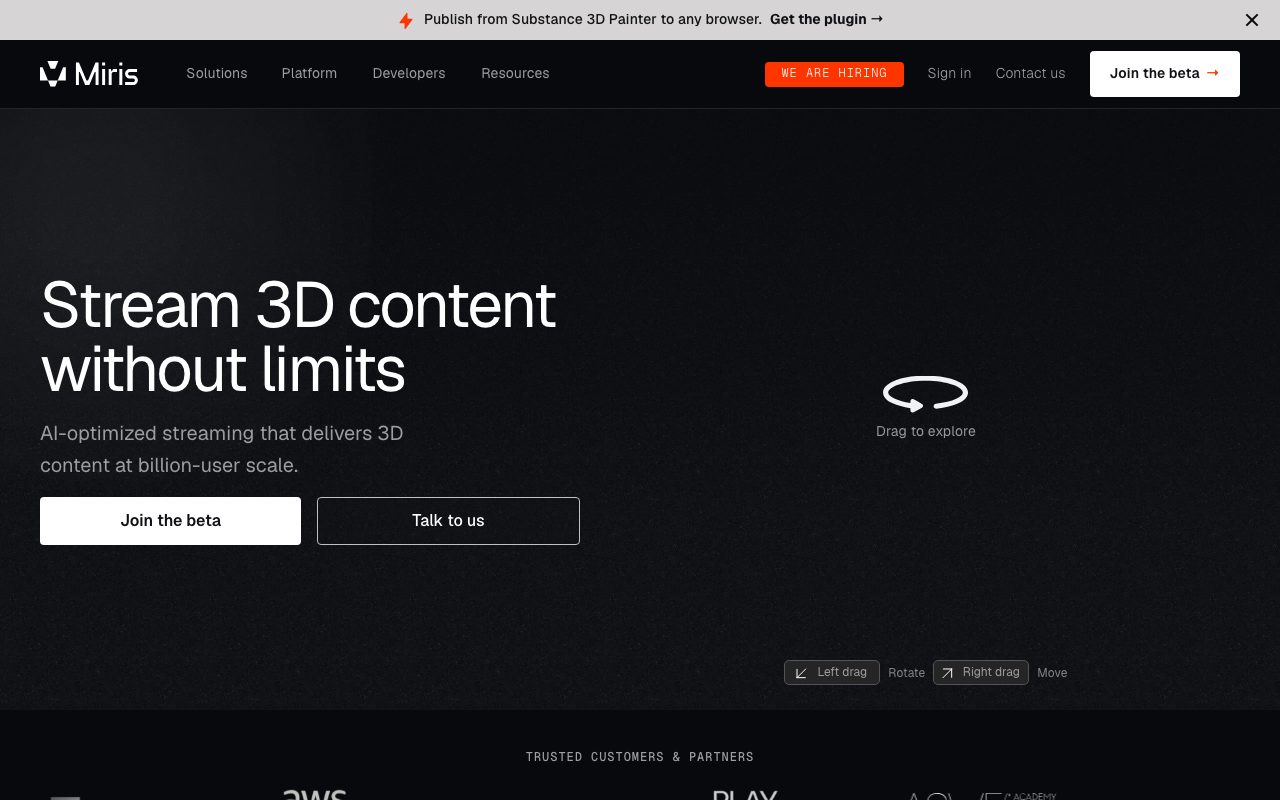 MIRIS website