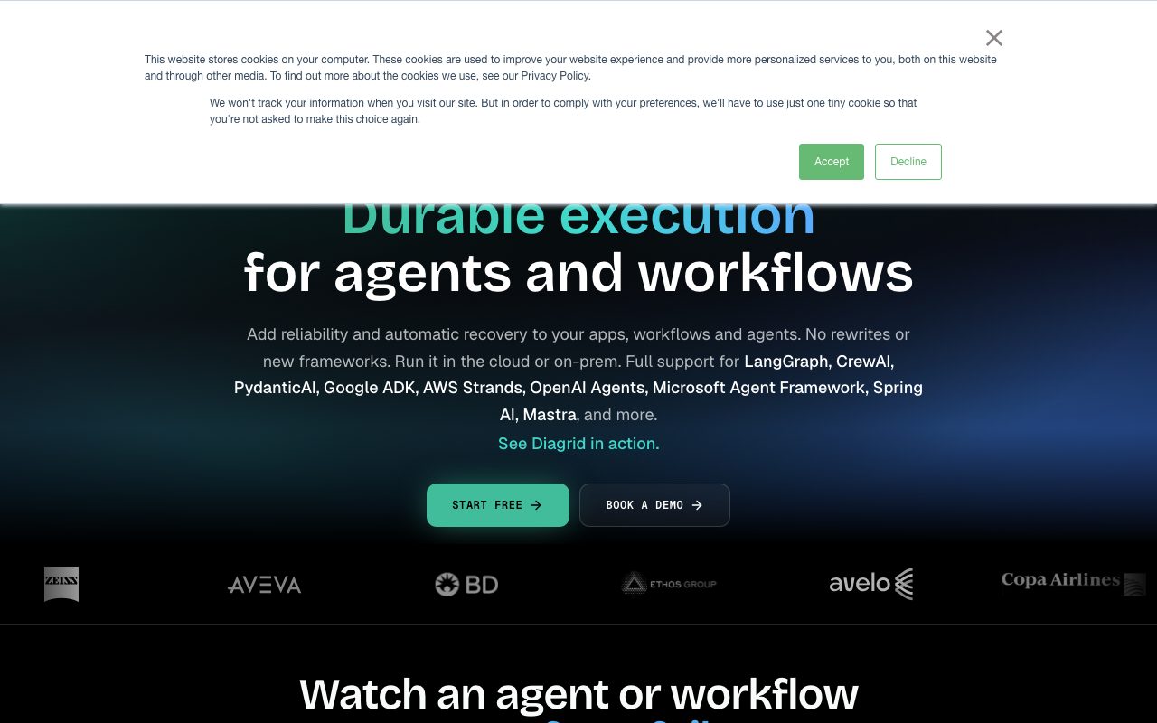 Diagrid website