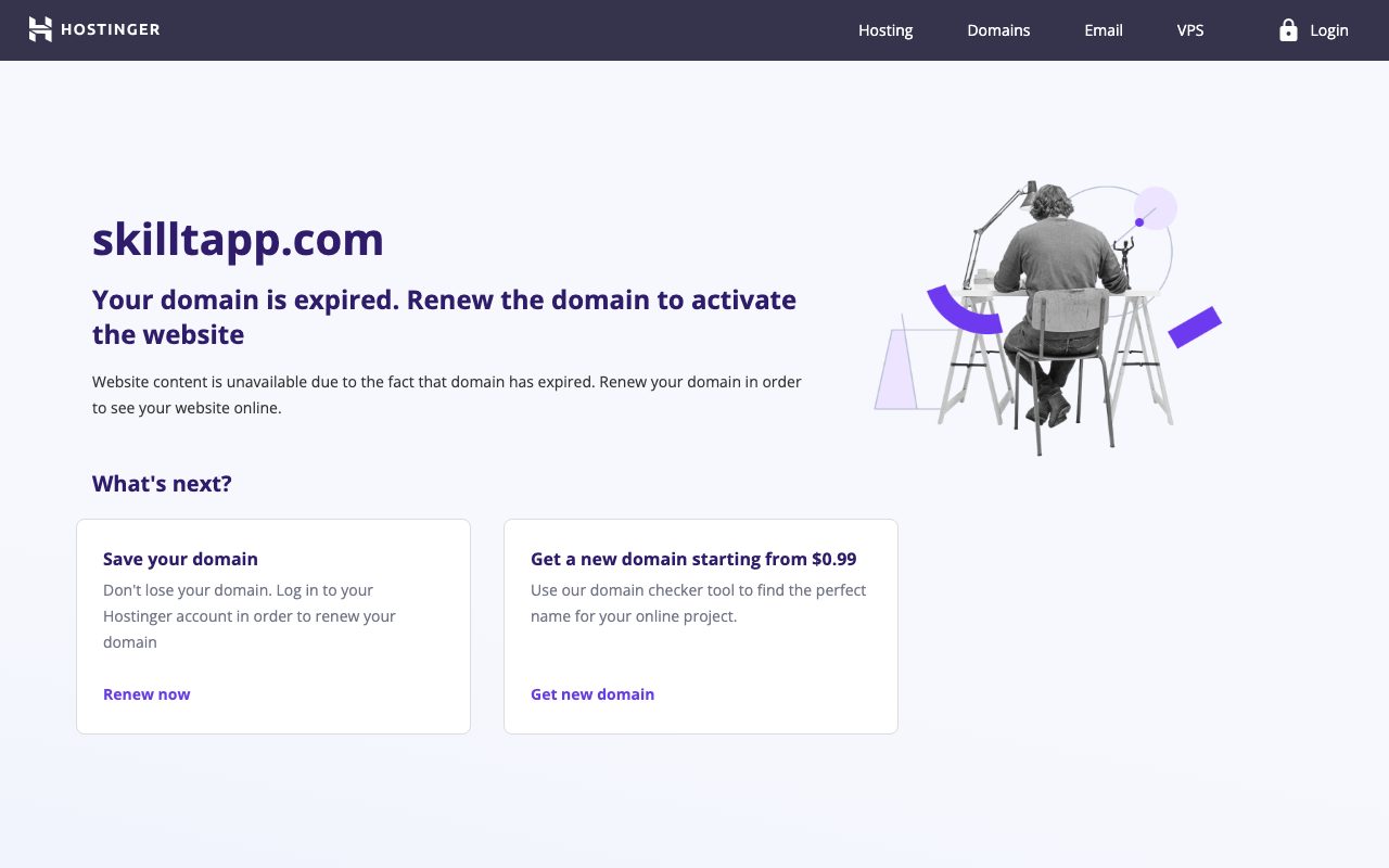 Skilltapp Inc. website
