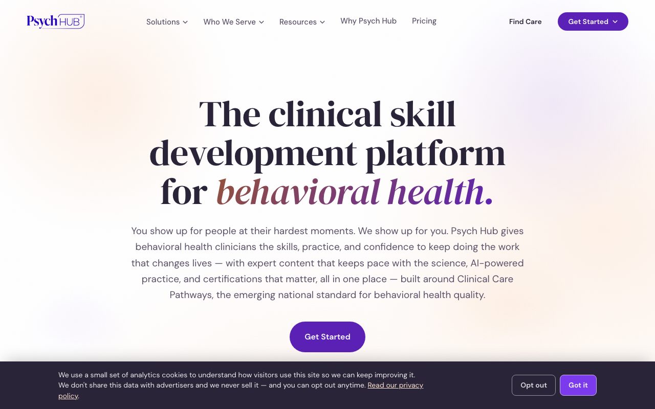 Psych Hub website