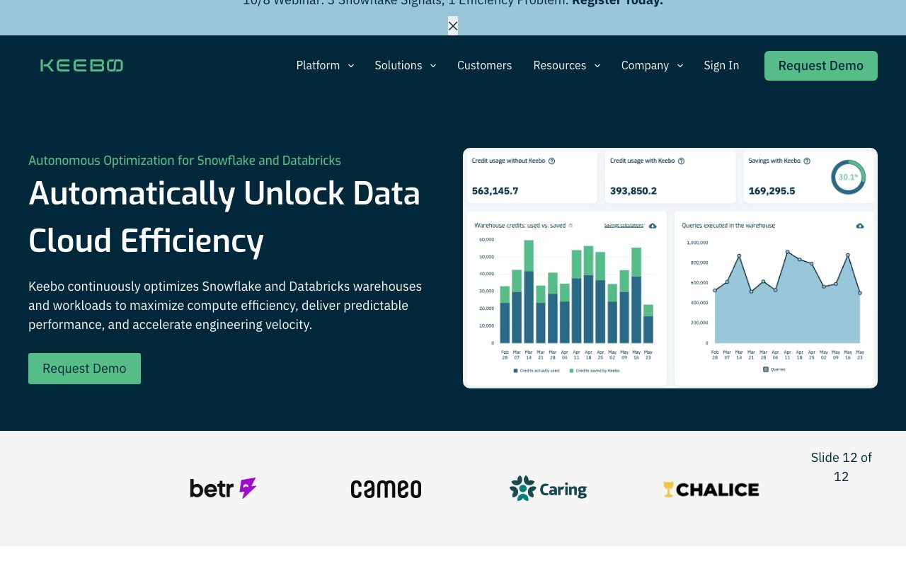 Keebo website