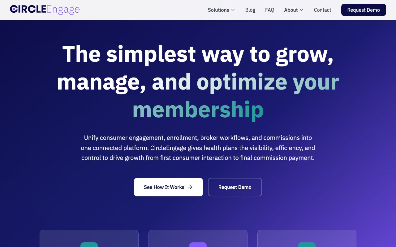 Circle website