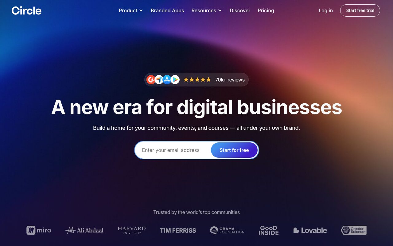 Circle website
