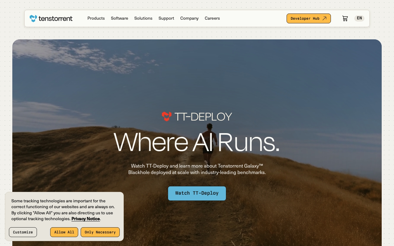 Tenstorrent website
