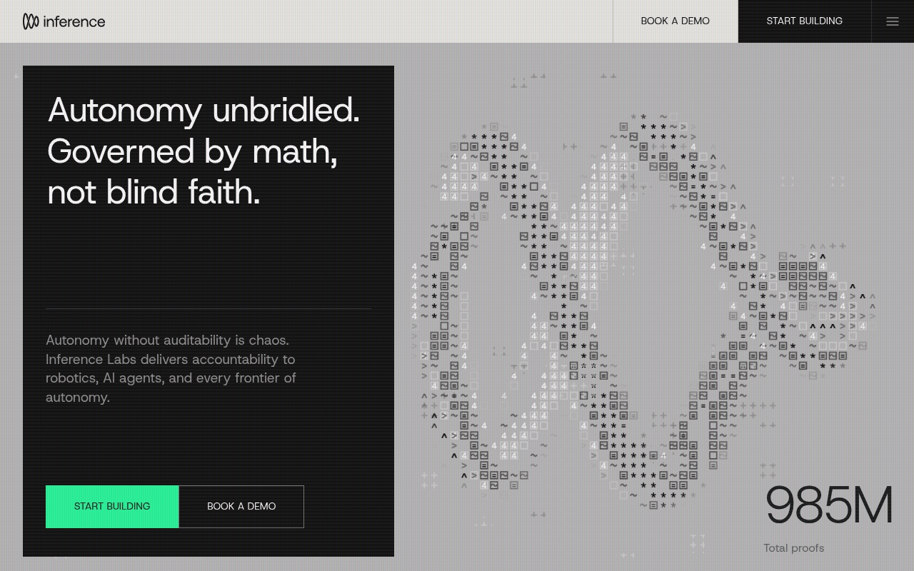 Inference Labs website