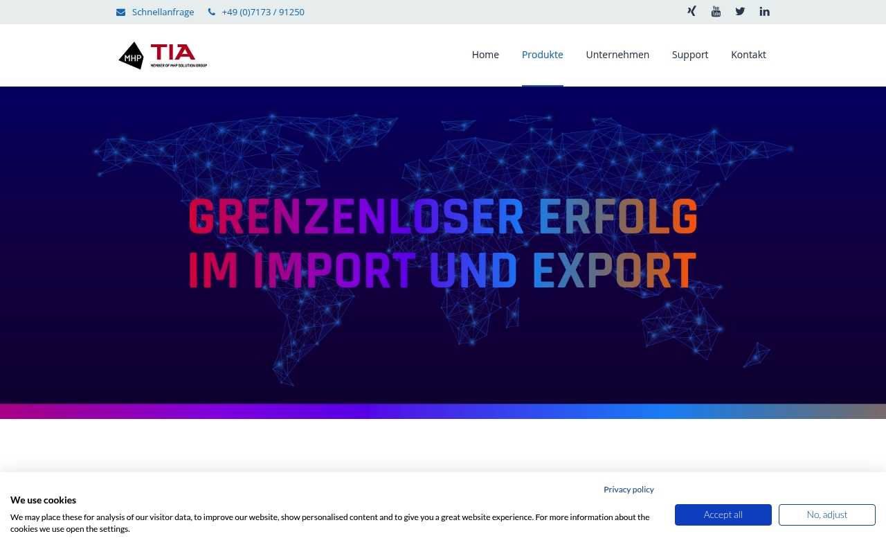 Tia website
