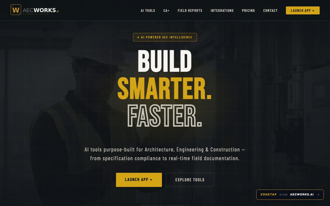 Zonetap website