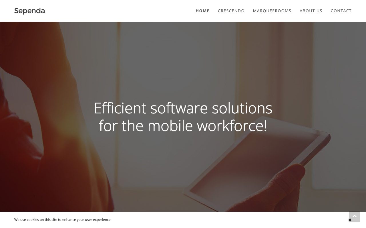 Sependa website