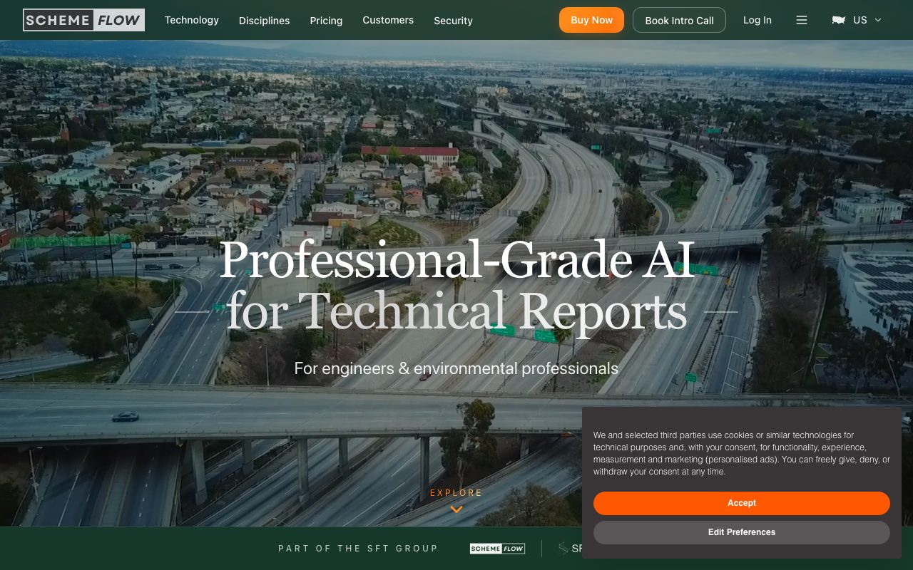 SchemeFlow website