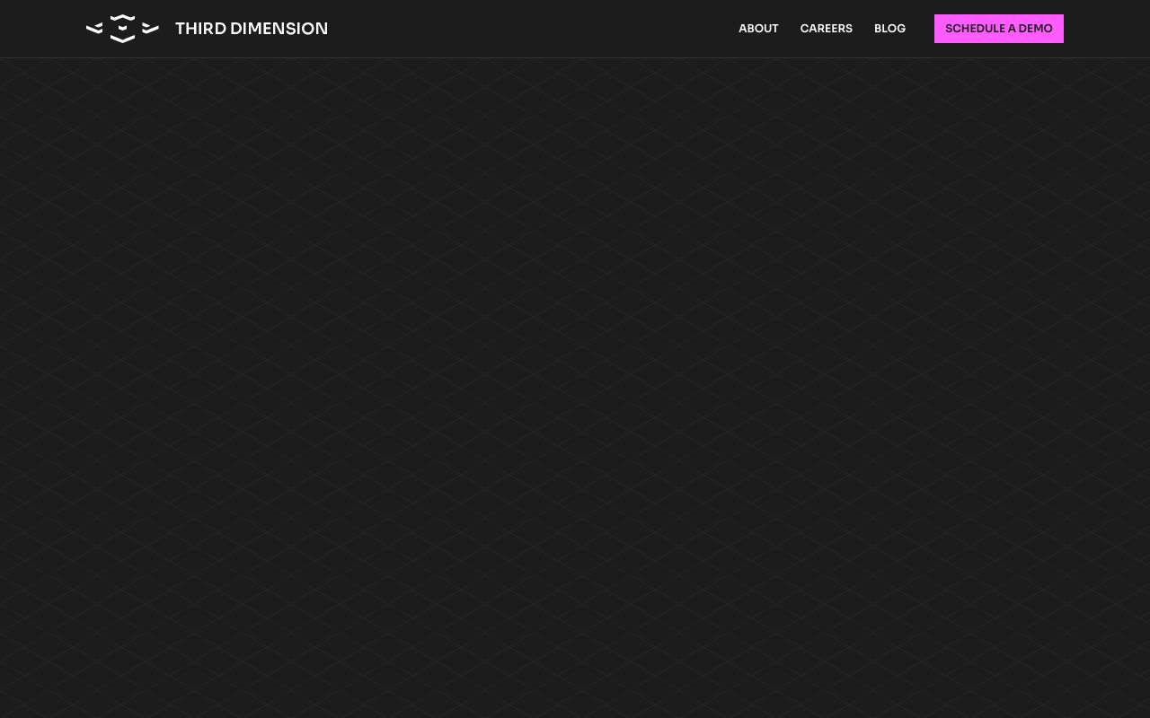 Third Dimension AI website