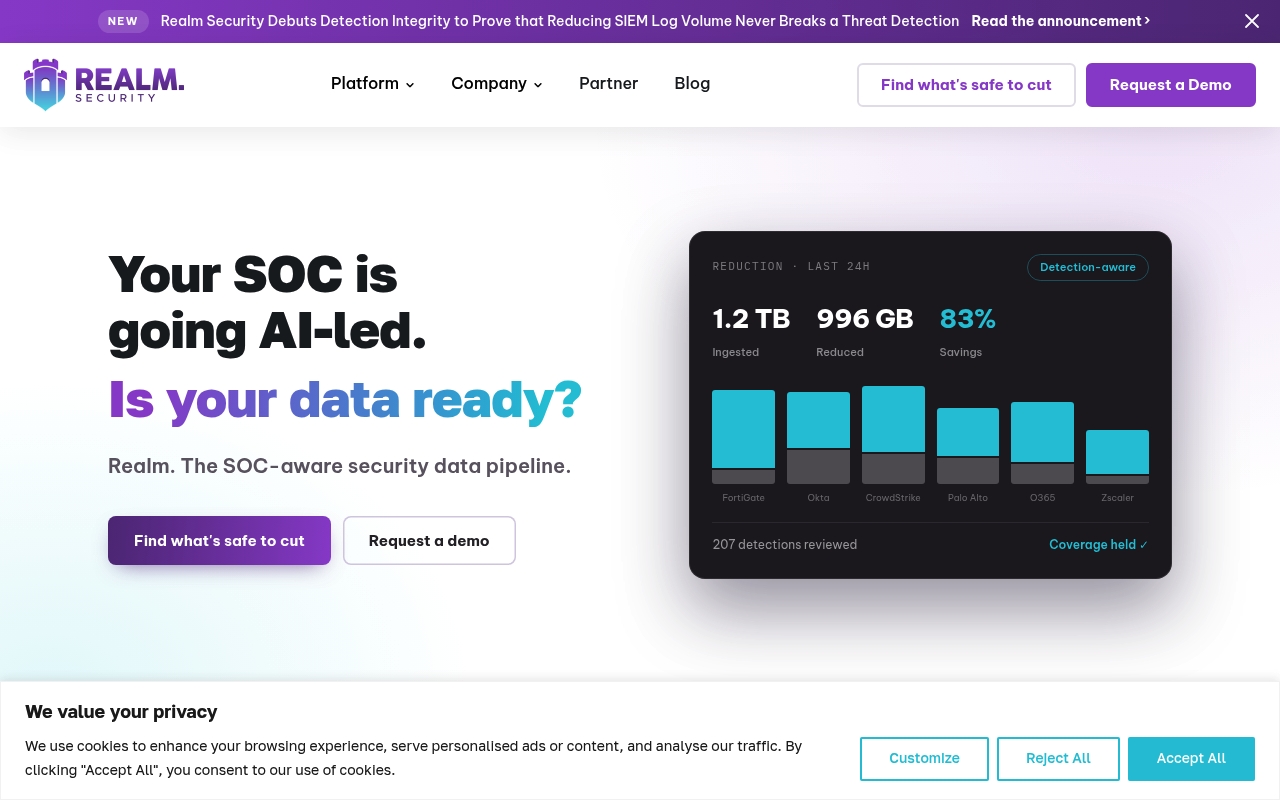 Realm.Security website