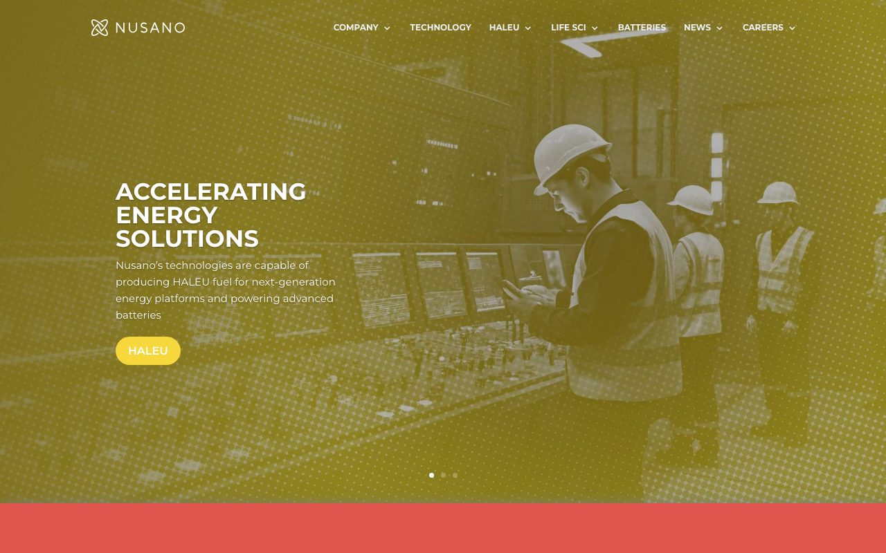 Nusano website