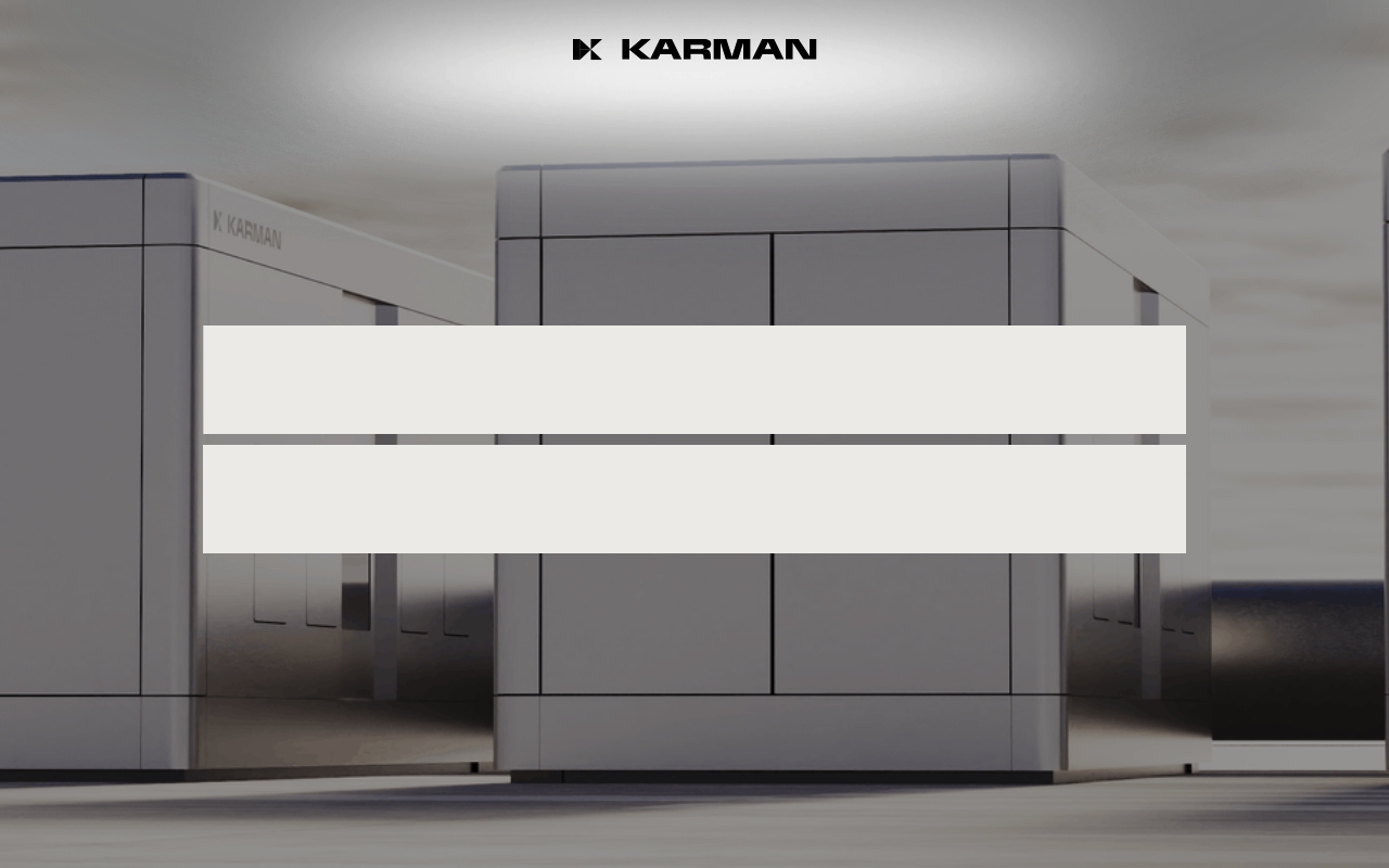 Karman Industries website