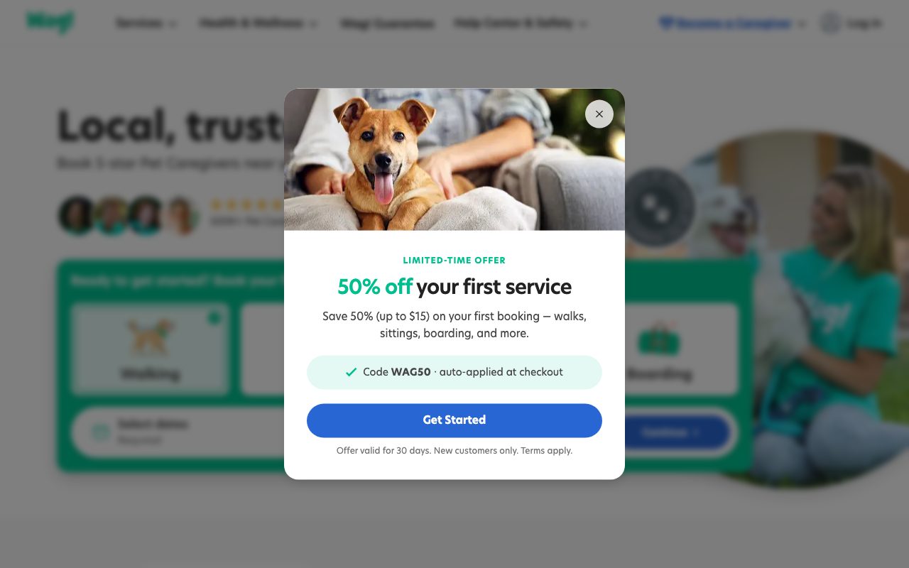 Wag Labs Inc website