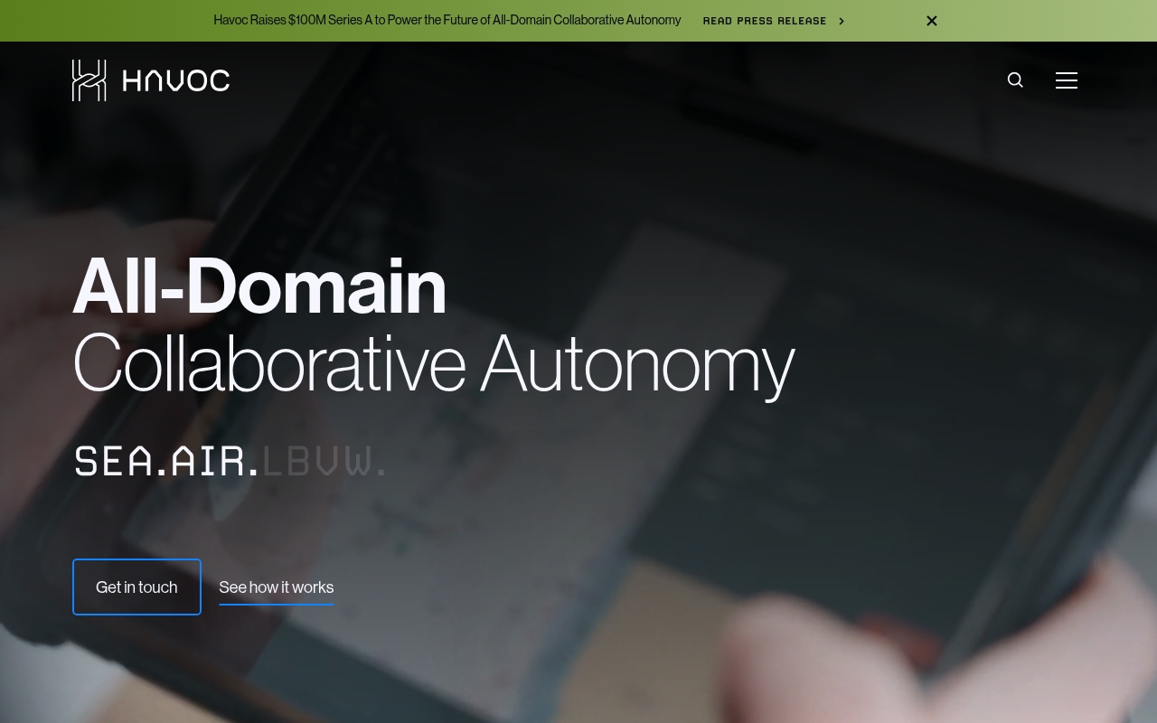 HavocAI website