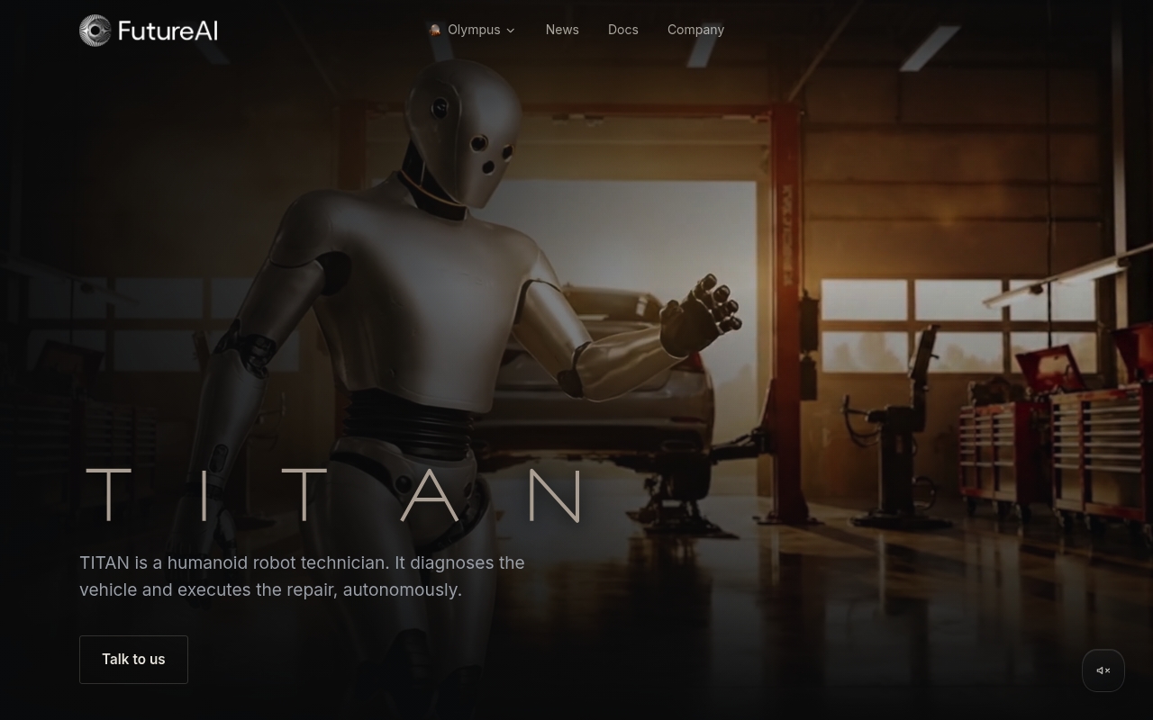 FutureAI website