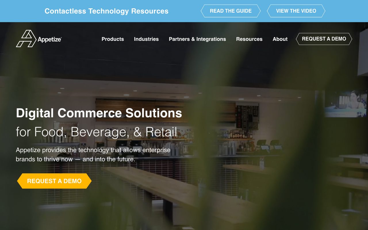 Appetize website