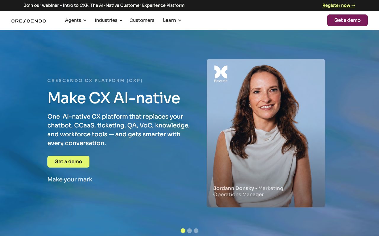 Crescendo website