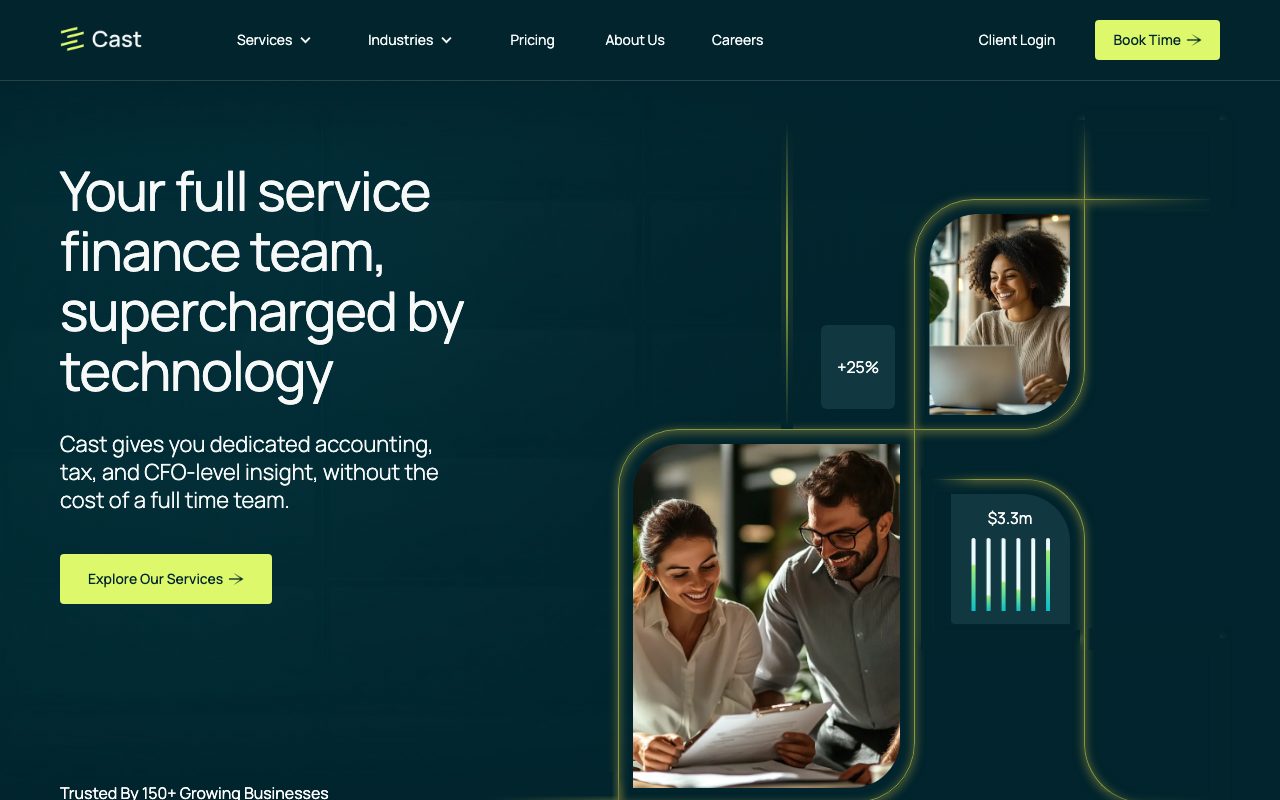 Cast website