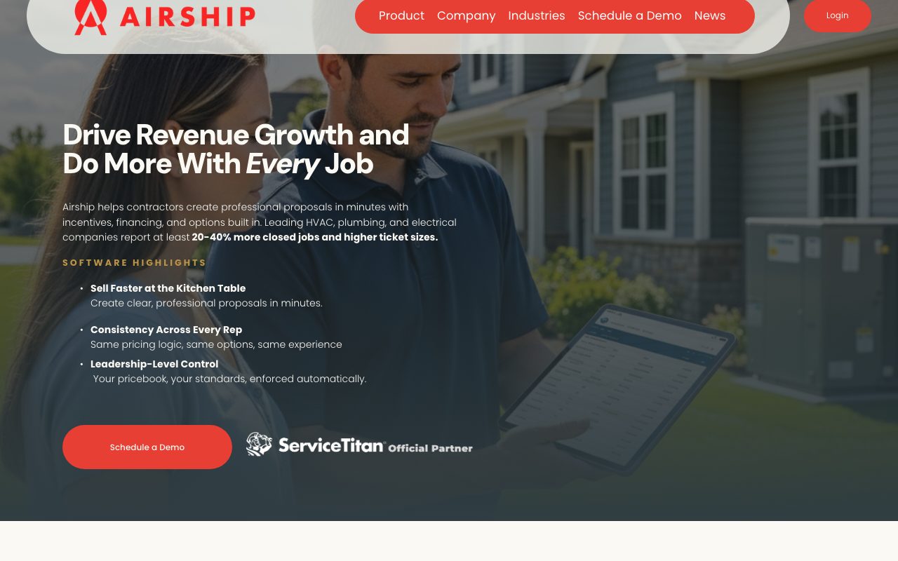 Airship website