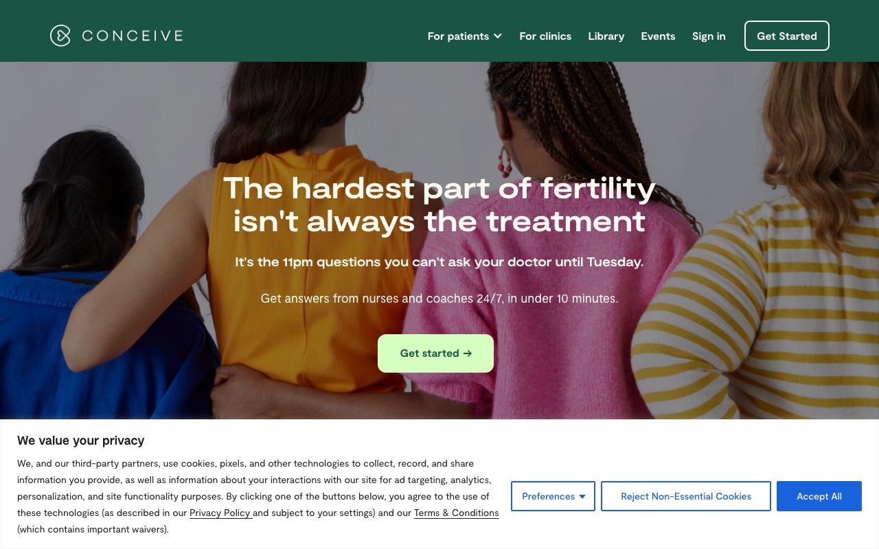 Conceive website