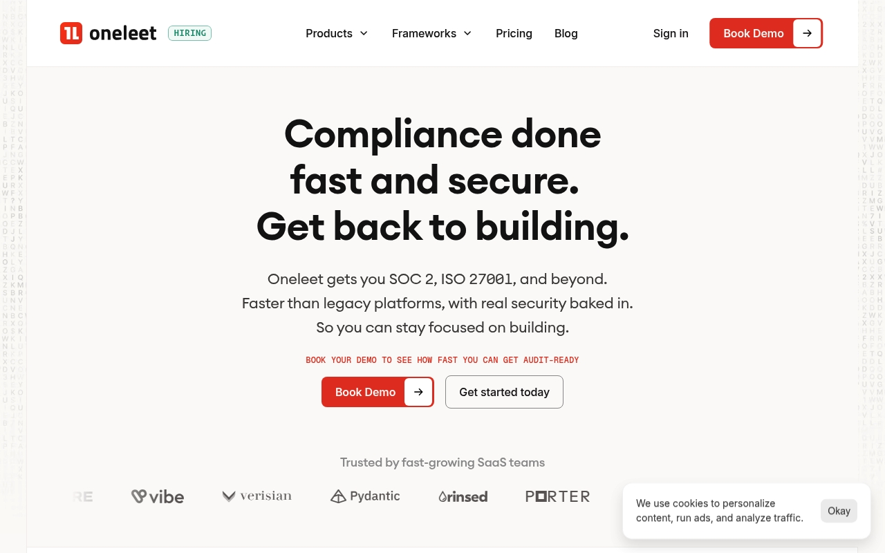 Oneleet website