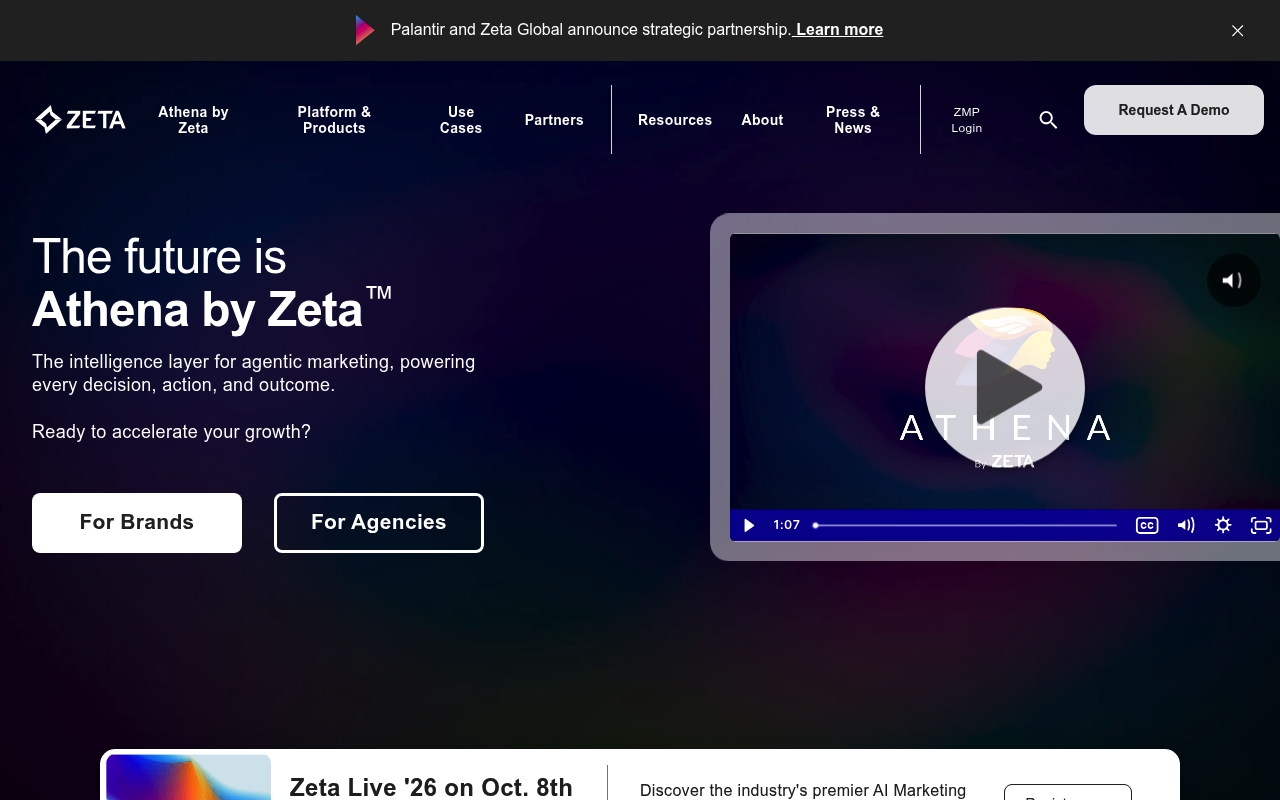 Zeta Global website