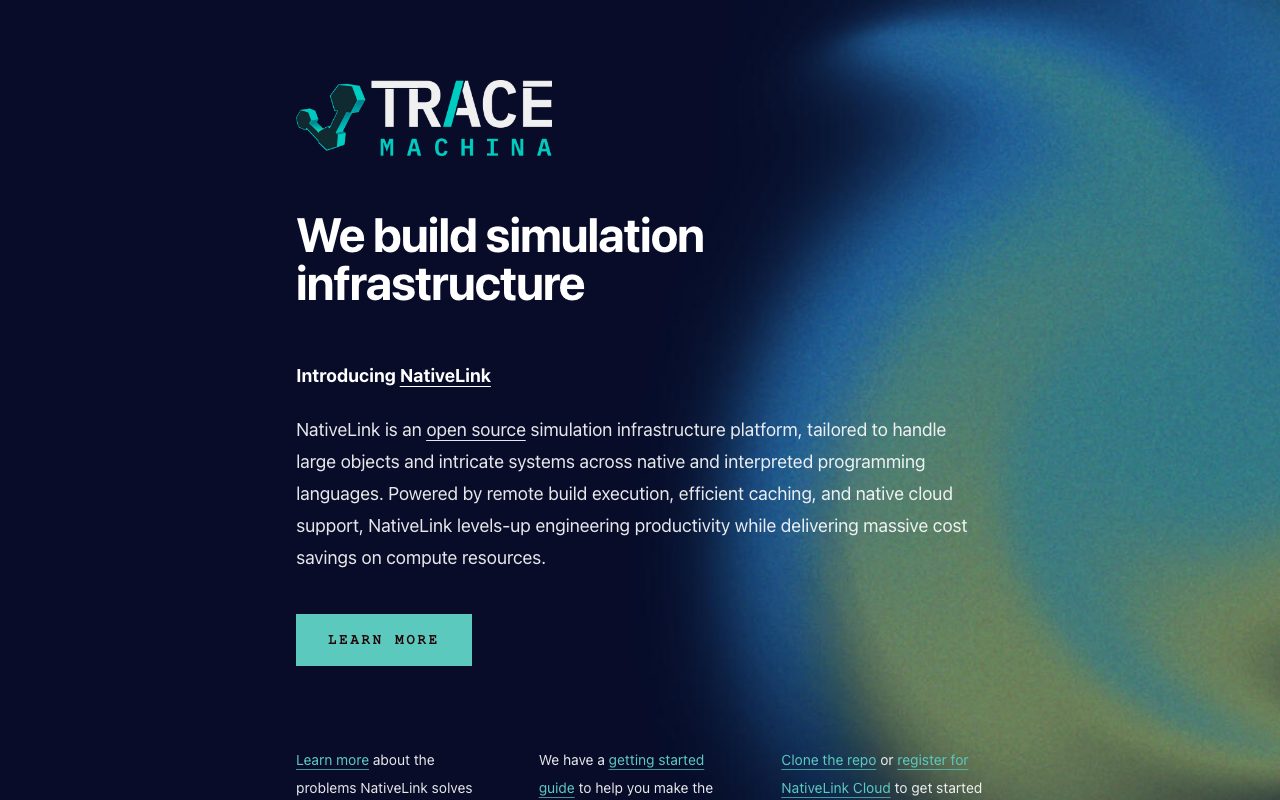 Trace Machina website