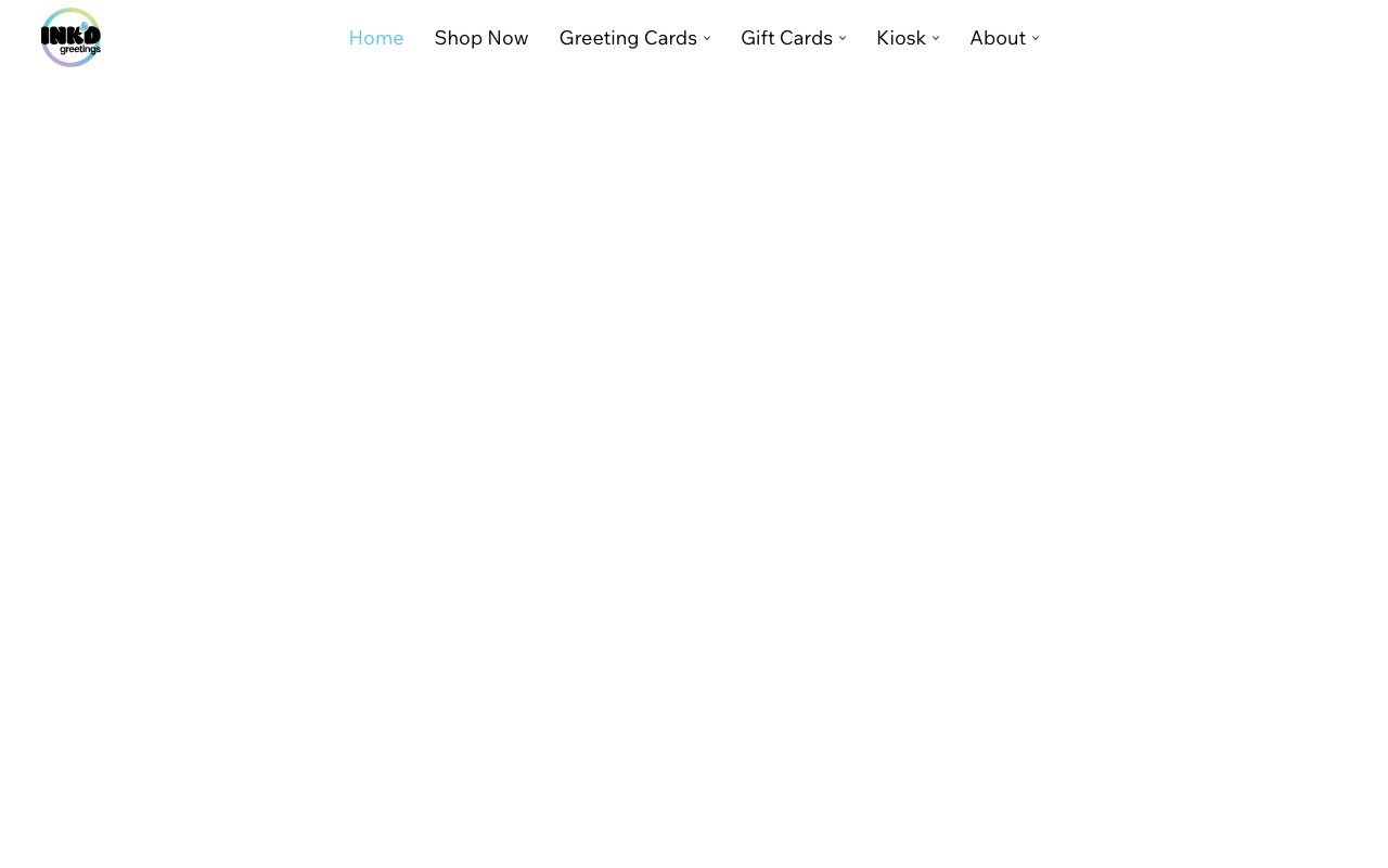 Ink'd Greetings website