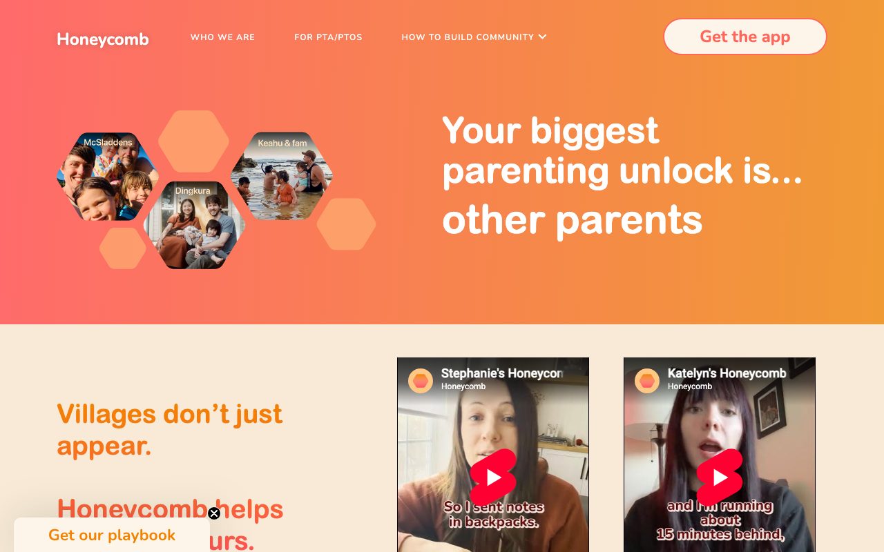 Honeycomb Labs website
