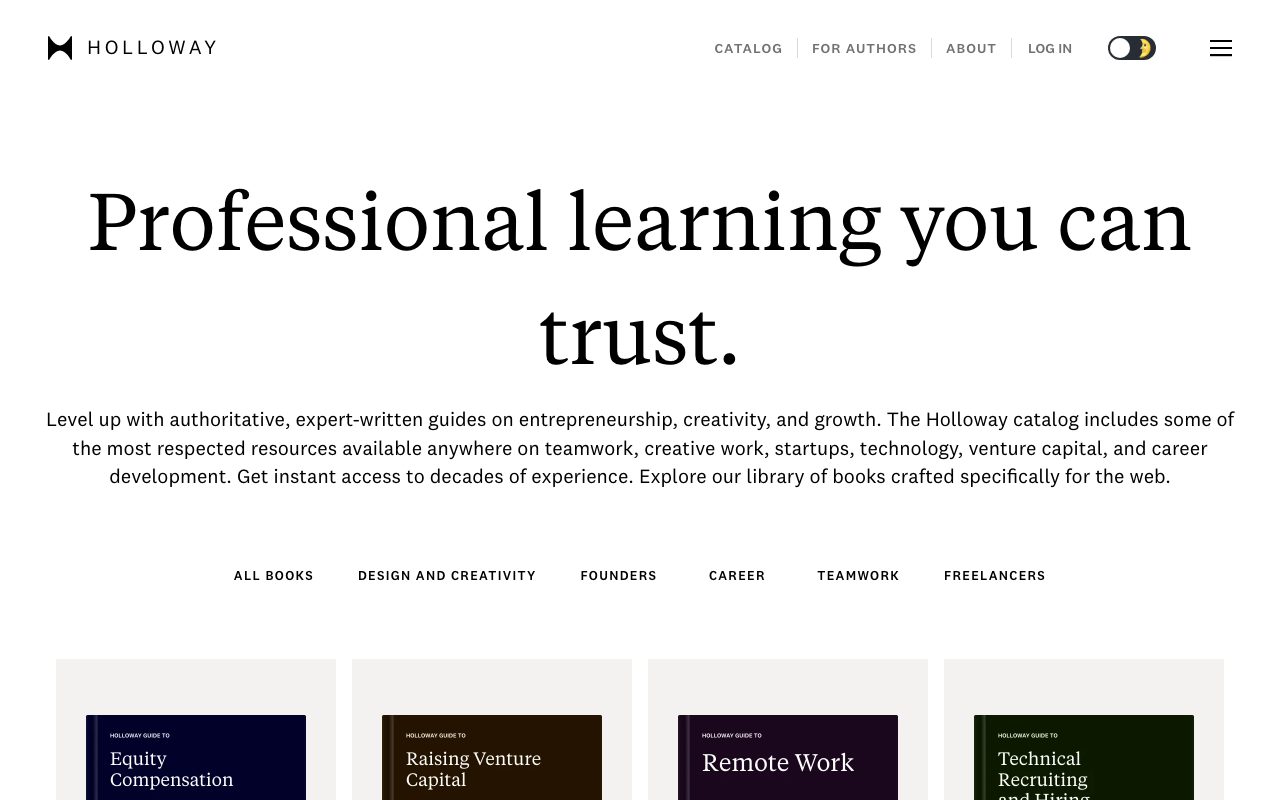 Holloway website