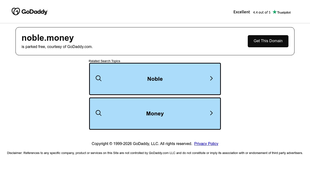 Noble website