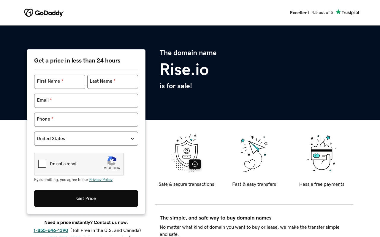 Rise website