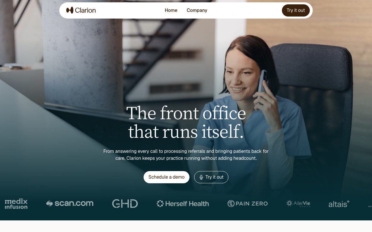 Clarion website