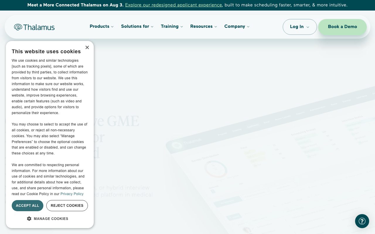 Thalamus website