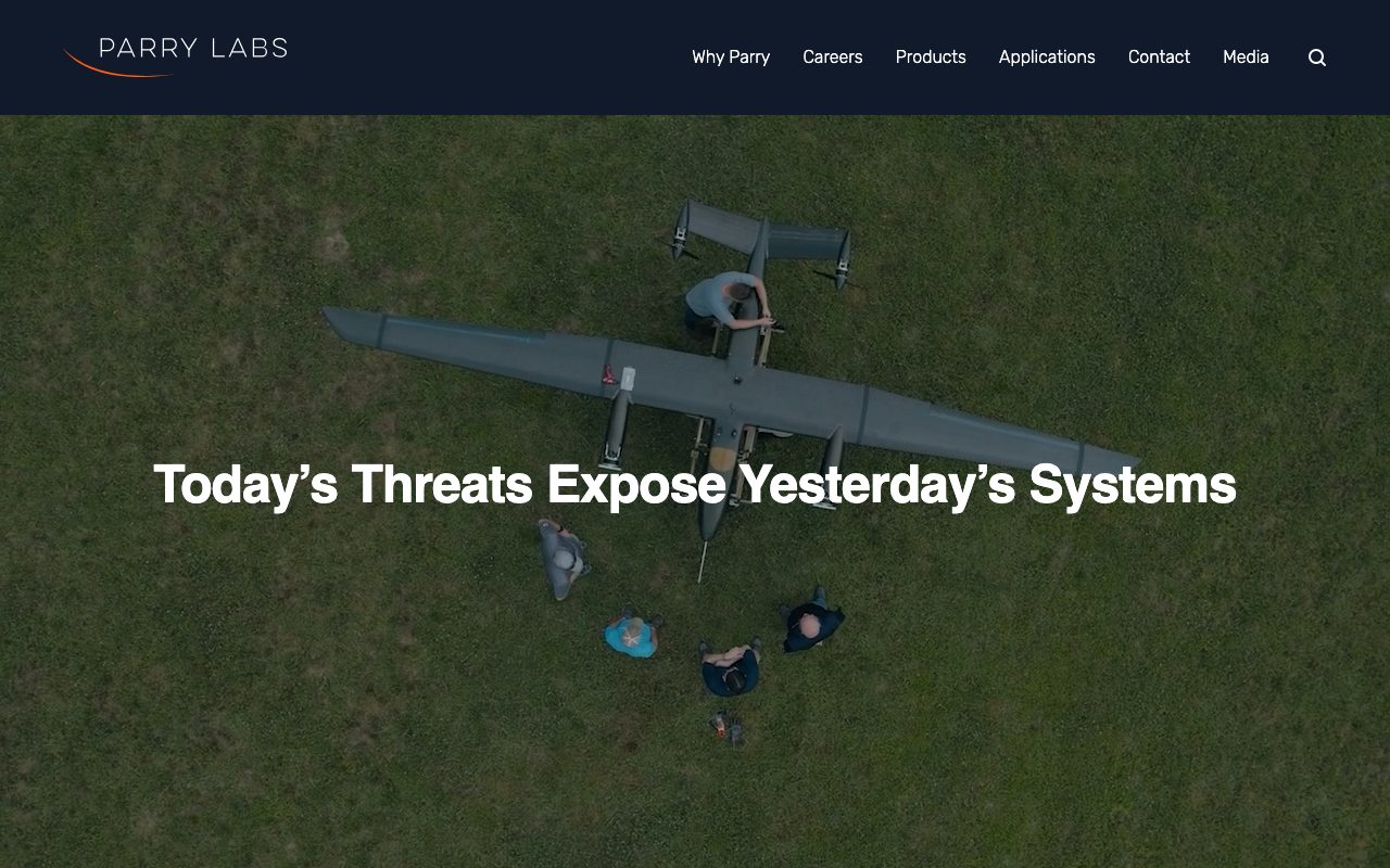 Parry Labs website