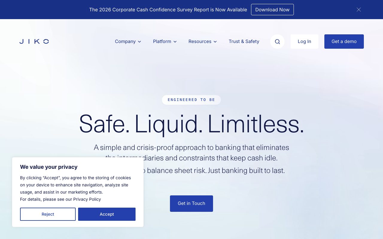 Jiko website