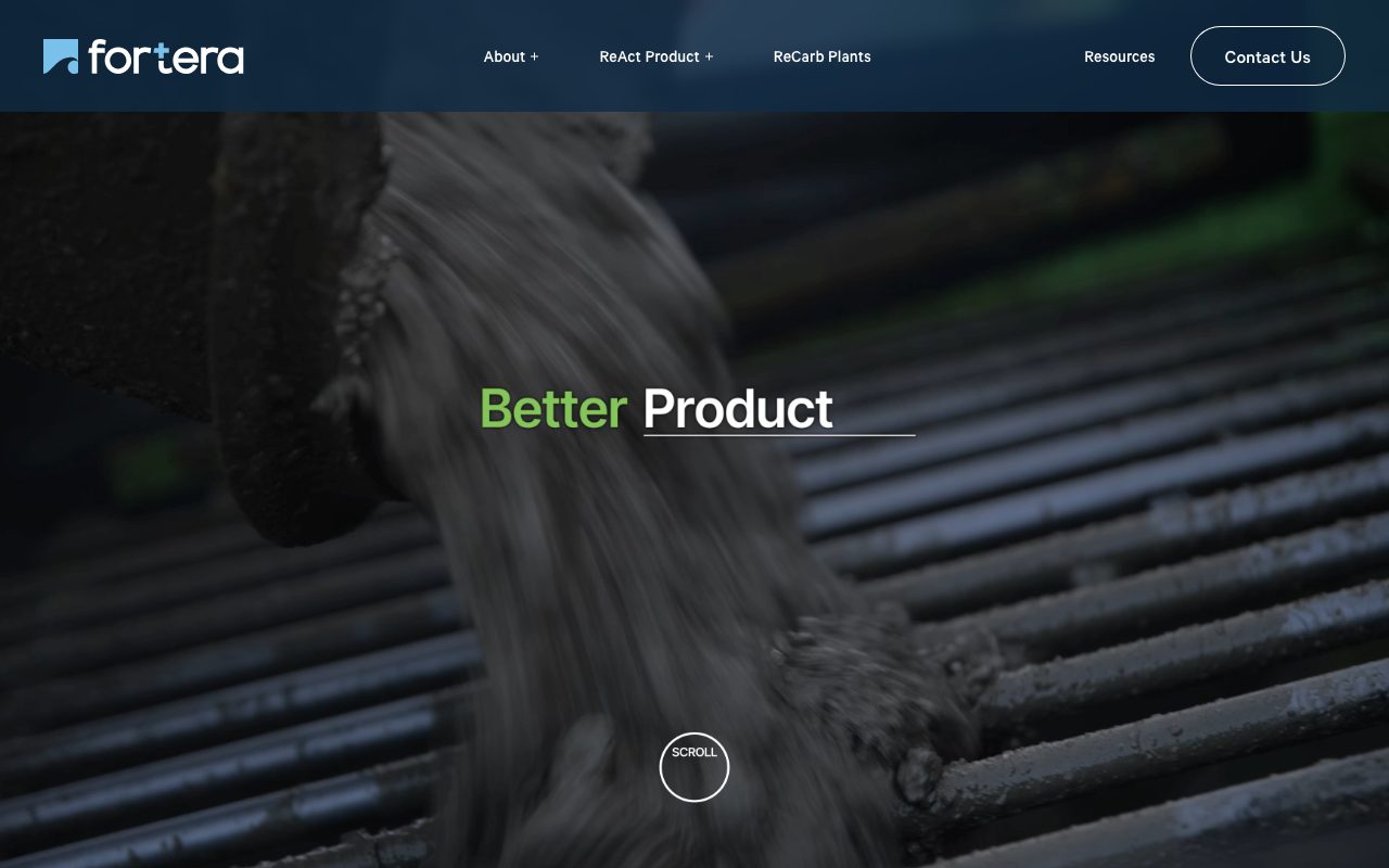 Fortera website