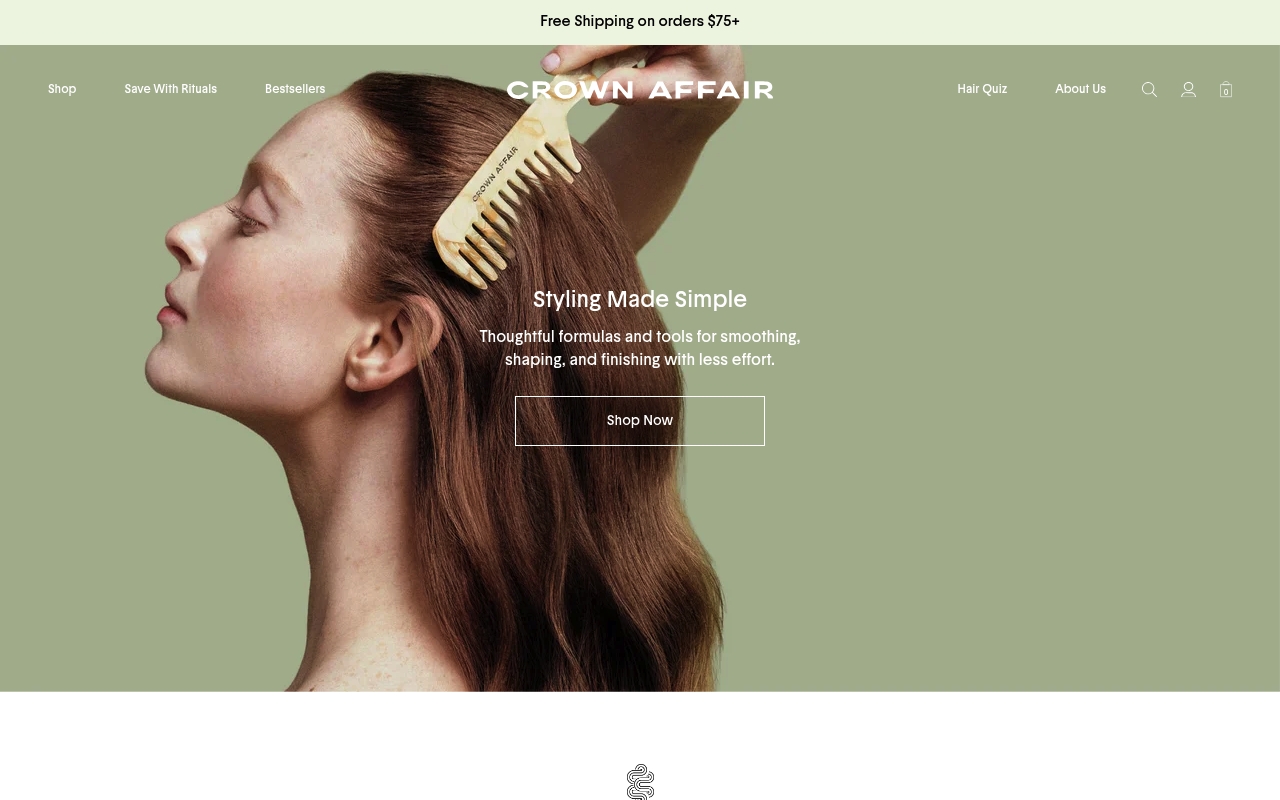 Crown Affair website