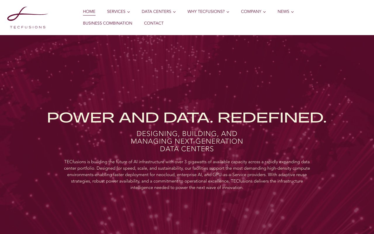 TECfusions website