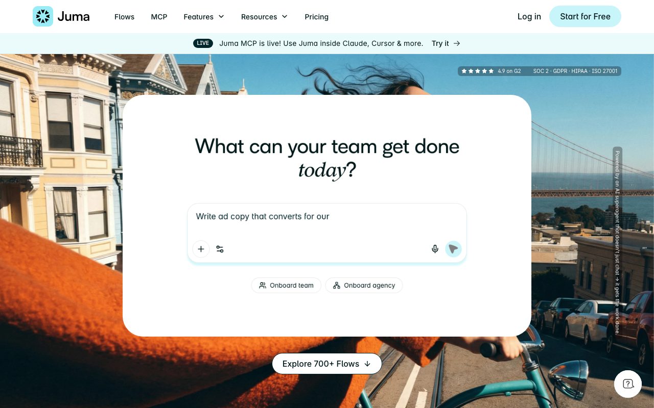 Team-GPT website