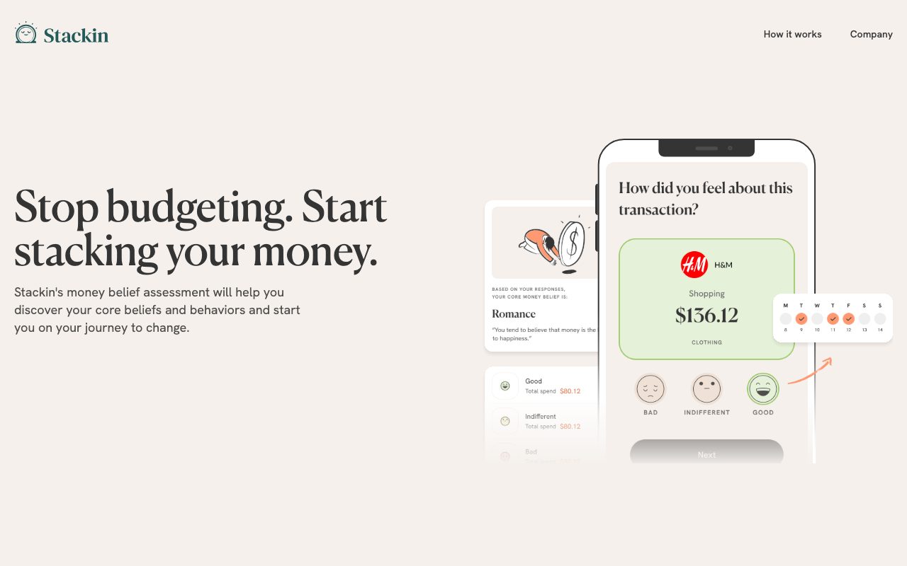 Stackin' website