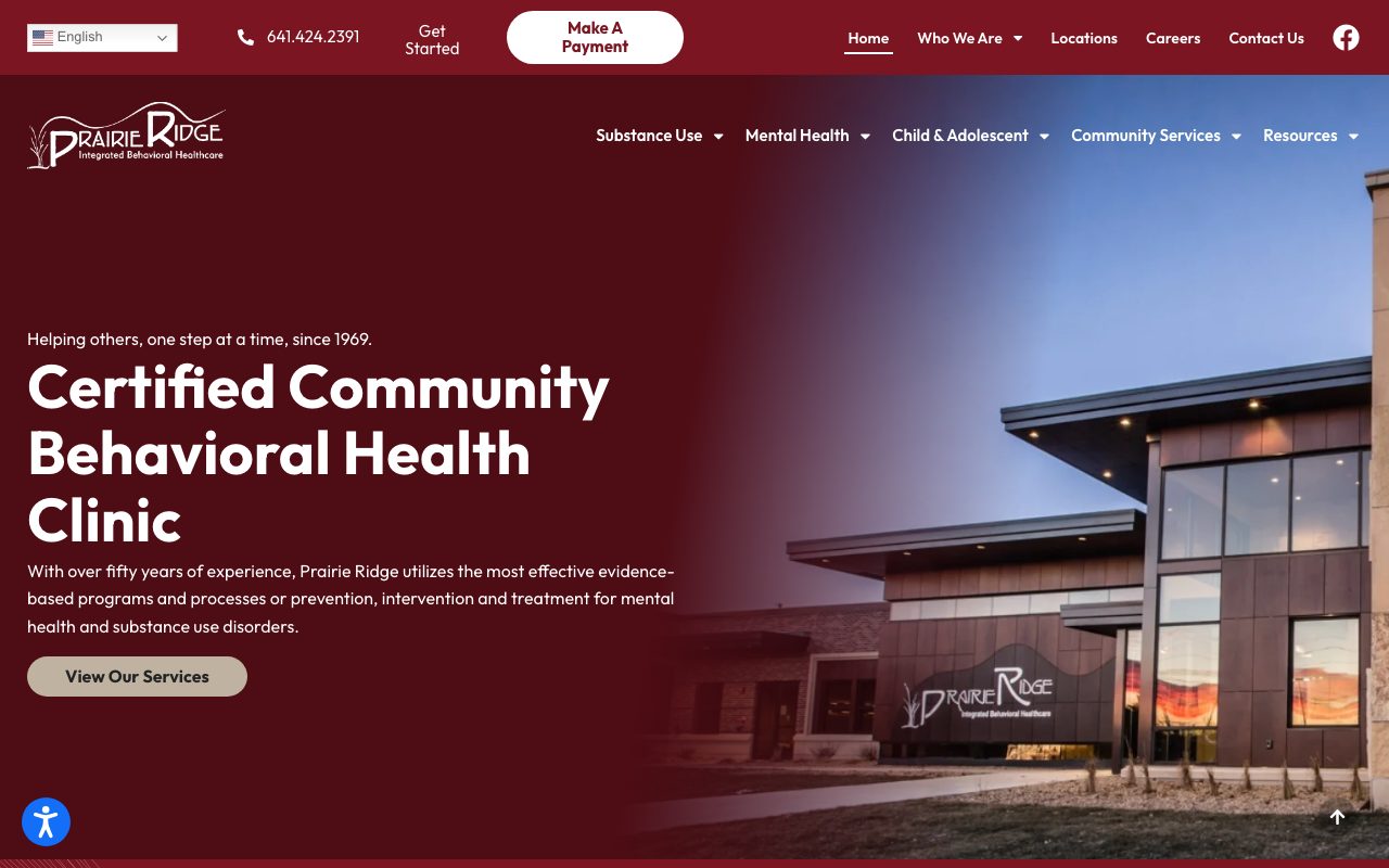 Prairie Ridge website