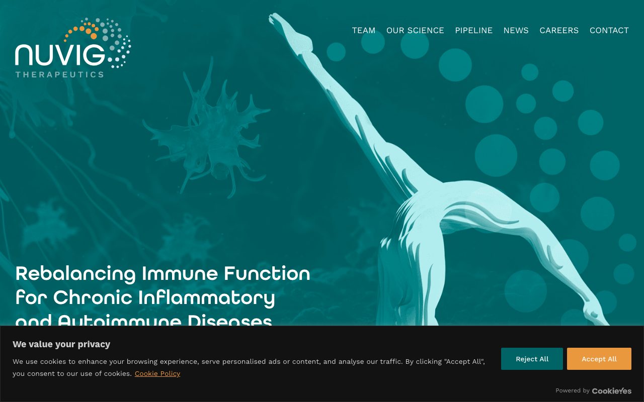 Nuvig Therapeutics website