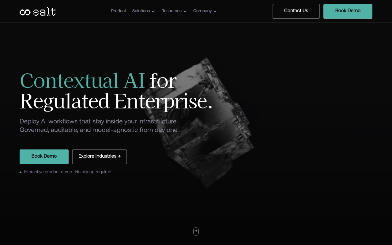 Salt AI website